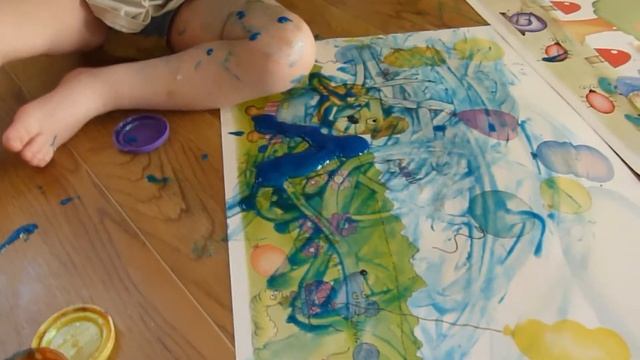 как организовать дома занятие рисованием с ребёнком раннего возраста смотреть онлайн