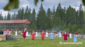 Красивый Якутский праздник лета ЫСЫАХ #лето #ысыах