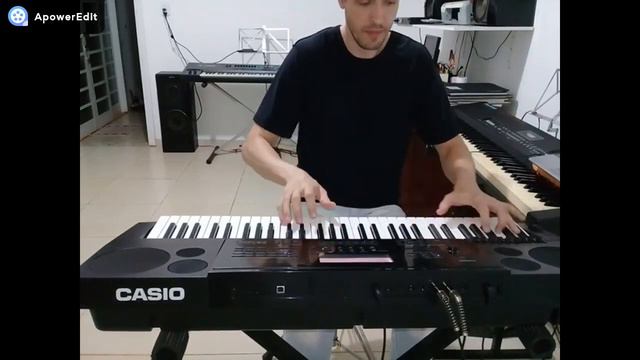 Casio CTK 7200 COVER Piano Solo Raça Negra Eu preciso desse amor смотреть онлайн