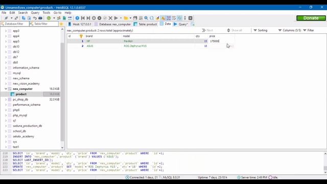 Data Base Task 07 |Delete Query Statement | 1st Year | Java Institute| Vihandu amarasinghe смотреть онлайн