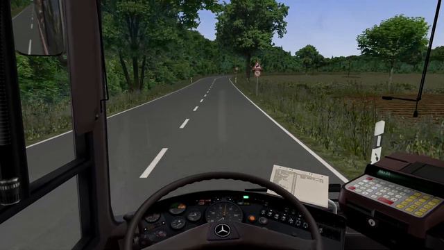 Omsi 2 Tettau Linie 8342 Hinfahrt nach Kronach Bahnhof MB O407 смотреть онлайн