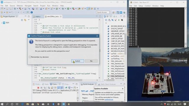 Primo progetto con cube mx ide смотреть онлайн