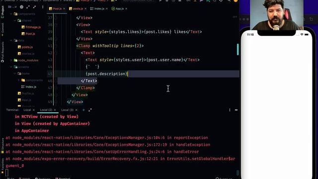 React Native Instagram UI Clone (Bölüm 2) смотреть онлайн