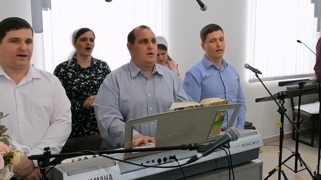 Благодарю Тебя, Господь из Назарета/ Песнь Возрождения - 1320/ общее пение г.Горячий Ключ смотреть онлайн