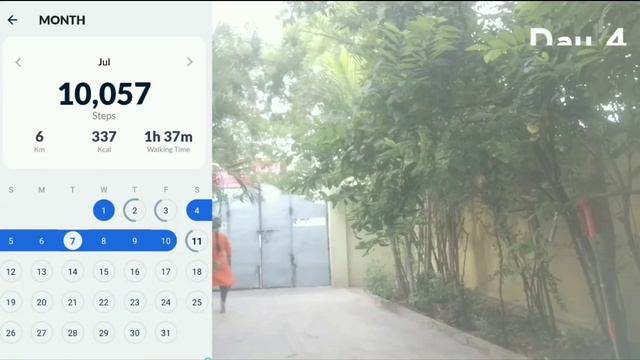 7 Days 10,000 Steps  Walking Challenge At Home Tamil WITH ENGLISH SUBTITLES/Walking For #Weightloss