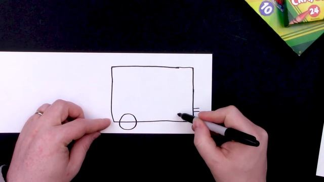How to Draw a Train in Frank Calloway's Style - A Beginner's Guide to Art смотреть онлайн