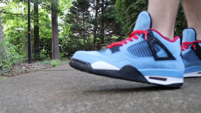 Lace Swap - Air Jordan 4 Cactus Jack - Laces via LacedUpLaces смотреть онлайн