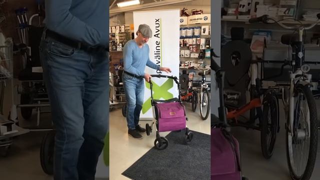 Роллатор/Ходунки на колёсах смотреть онлайн