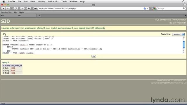 SQLite Tutorial - How to update tables using triggers смотреть онлайн