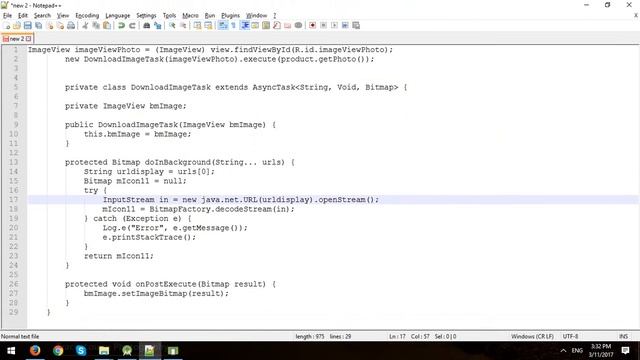 Display Image in Android using Restful Web Services смотреть онлайн
