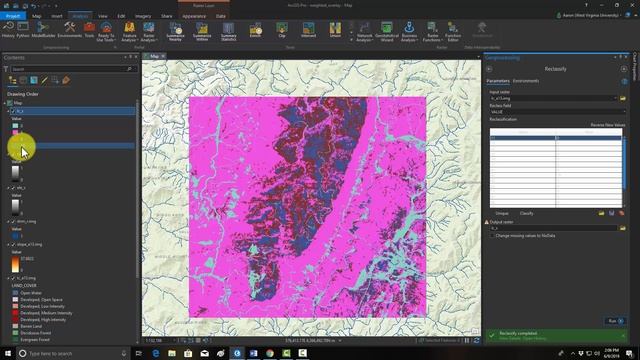 Weighted Overlay Example ArcGIS Pro смотреть онлайн