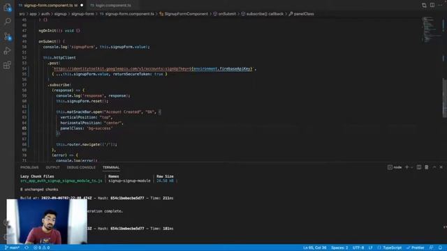 Email Authentication with Firebase using Rest API | Firebase Email/Password Authentication Tutorial смотреть онлайн