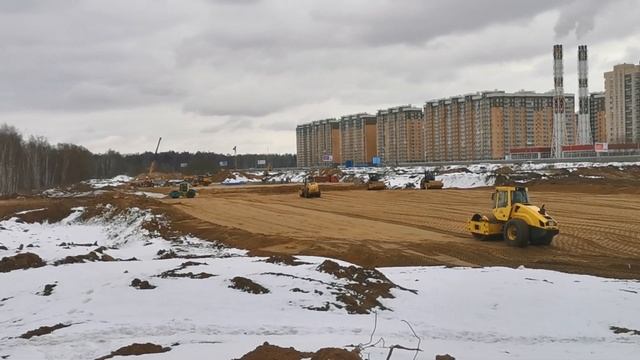 Строительство автомагистрали М12 (Москва - Н. Новгород - Казань) на развалинах люберецкого акведука смотреть онлайн