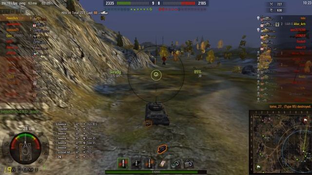 World Of Tanks T14 tier 5 US HT epic Top Gun, 6 kills 1366 damages 9000 exp 51,000 credits смотреть онлайн