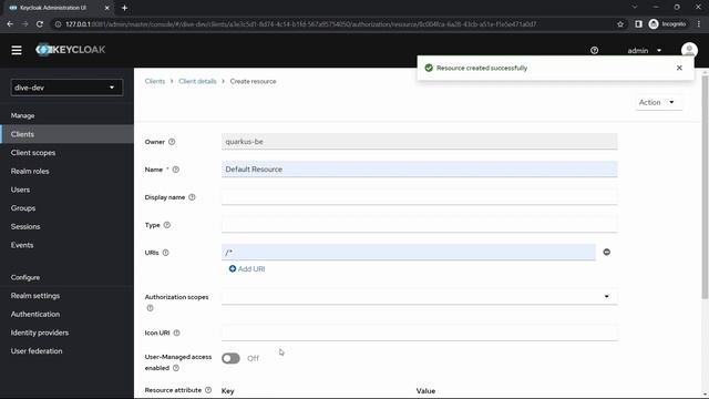 Part 8.1 - How to configure authorization within keycloak (Keycloak with quarkus application) смотреть онлайн