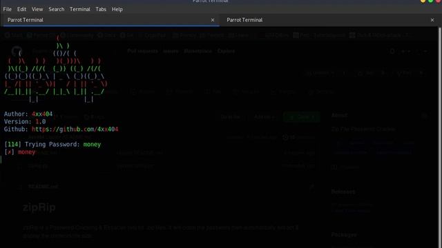 zipRip - Zip File Password Cracking Tool смотреть онлайн