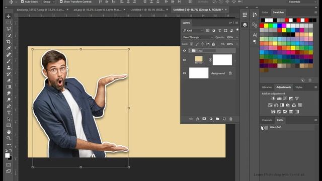 How to Create Eye Catching YT Thumbnail in Photoshop l Photoshop Tricks смотреть онлайн