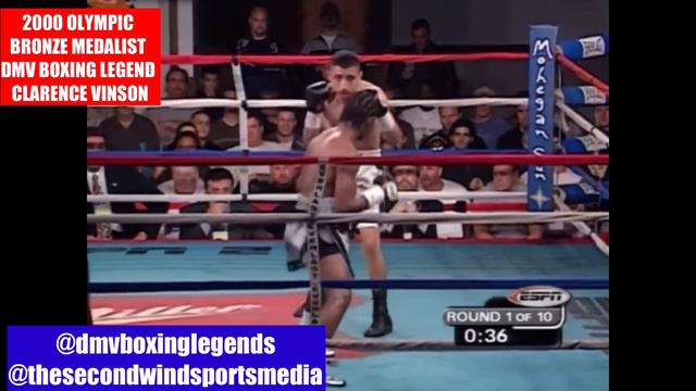 DMV BOXING LEGEND 2000 OLYMPIC BRONZE MEDALIST CLARENCE VINSON смотреть онлайн