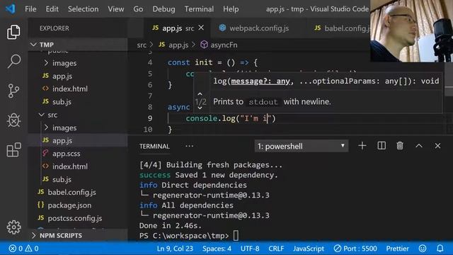 【Webpack】 Part 7.5 Babel設定について少し詳しく説明します смотреть онлайн