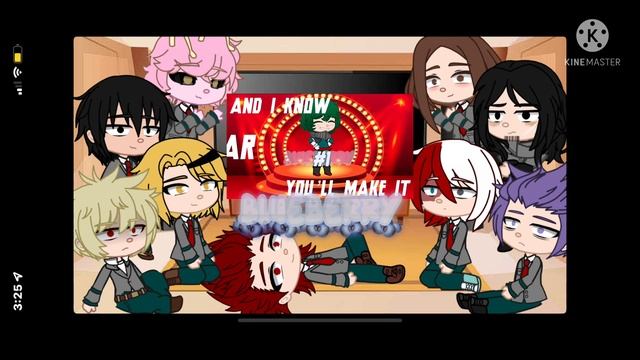 Class 1-A + Aizawa react to Producer Man || MHA My Hero Academia GCRV || Blueberry смотреть онлайн