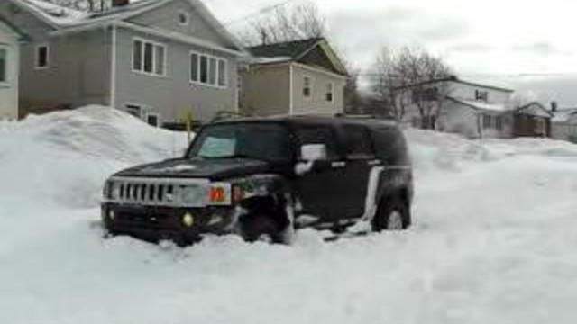 Hummer H3 и снег смотреть онлайн