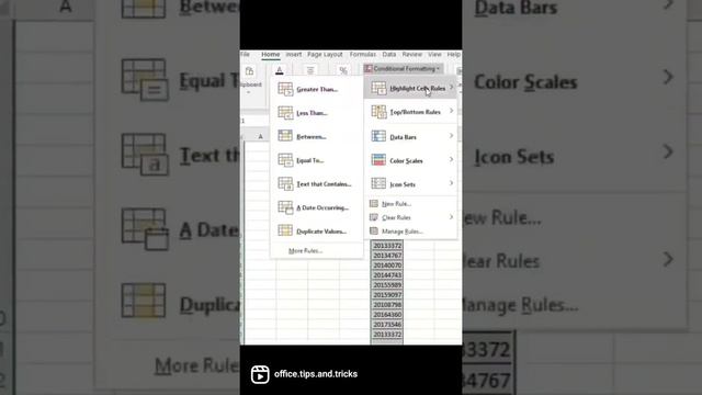 Find duplicates in Excel. Excel tips. Excel tricks. Excel duplicates смотреть онлайн