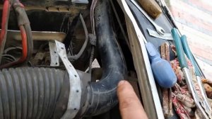 Патрубок воздушного фильтра Логан