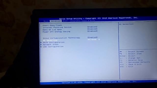настройка Bios для установки Windows с Usb,FreeDosBios