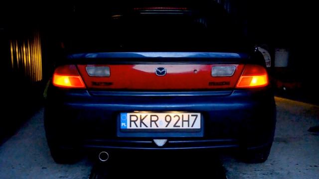 Mazda 323Fresh. by dabyl eF - przerobione światła tylne / custom rear lights смотреть онлайн