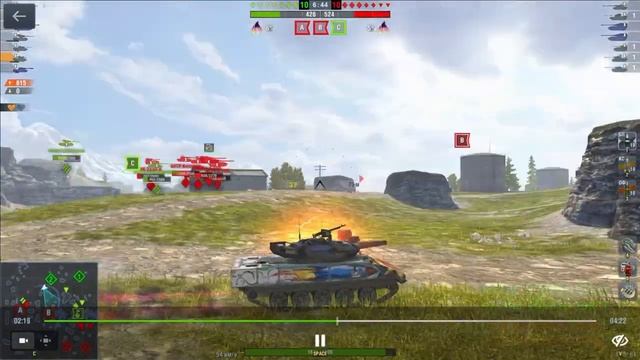 WoT Blitz:Как фармить много серебра в режиме выживание. смотреть онлайн