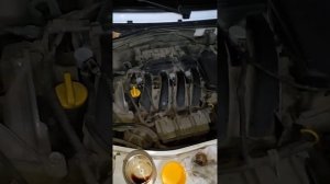 замена катушки зажигания.largus