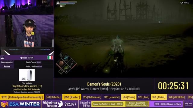 Demon's Souls (2020) [Any% (PS Warps, Current Patch)] by gidano - #ESAWinter22 смотреть онлайн