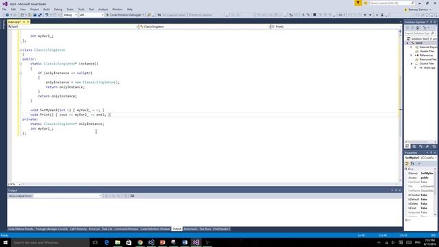 Singleton Design Pattern смотреть онлайн