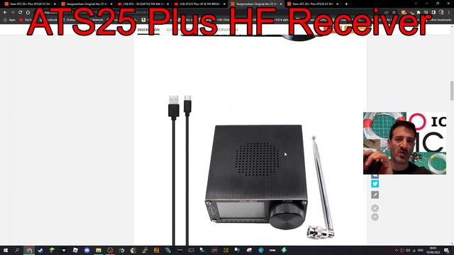 ATS20 Or ATS 25 Plus Budget HF/CB LSB USB AM/FM Broadcast Receiver Ham Radio