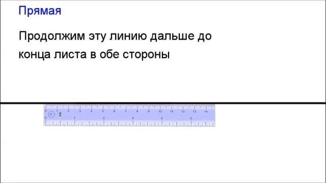7 класс. Глава1 - Начальные геометрические сведения. Прямая смотреть онлайн