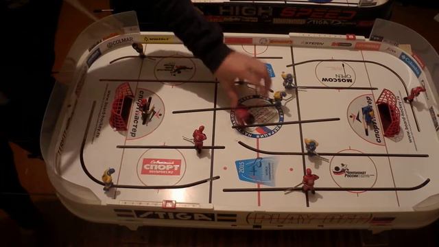 настольный хоккей. 8.05.2015. stiga play off. серия в канун дня победы. 2 матч. смотреть онлайн