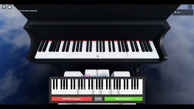 Roblox || Heartache Piano смотреть онлайн