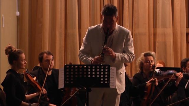Nunzio Ortolano, Romanza / Orchestral Version. Samuel Berthod, Clarinet
