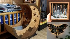 Деревянная мебель и идеи декоративных поделок из дерева / Идеи декора для проекта по дереву