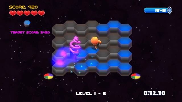 Q*bert: Rebooted - Level 11 смотреть онлайн