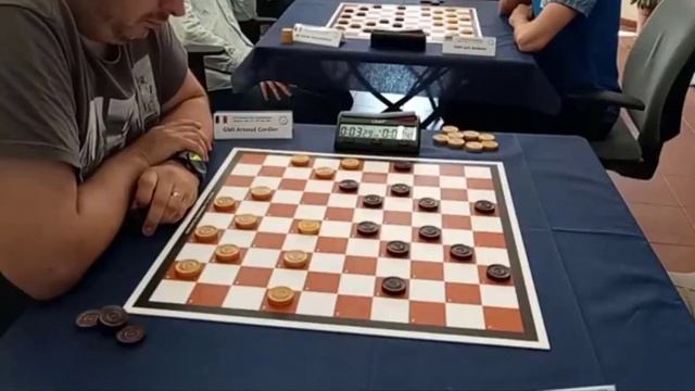 Cordier - Ivanov. European Draughts Team Championship 2023 (blitz) смотреть онлайн