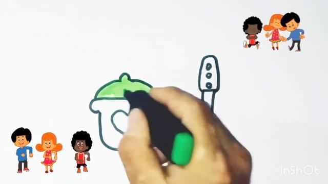 Bolalar uchun / idishlarni chizish / drawing for kids /Рисование посуды для детей смотреть онлайн