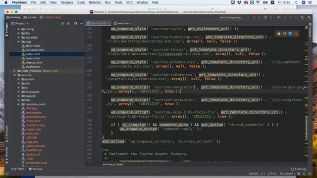 3. Корпоративный сайт на CMS WordPress. Подключение стилей и скриптов смотреть онлайн