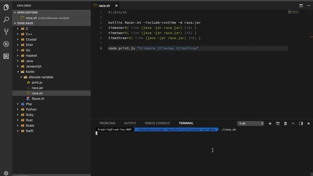 How fast is Kotlin when allocating a variable смотреть онлайн