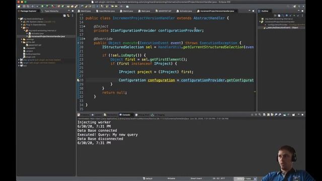Сервисы в плагинах 1C:EDT, Inject, для начинающего Java+1C разработчика смотреть онлайн