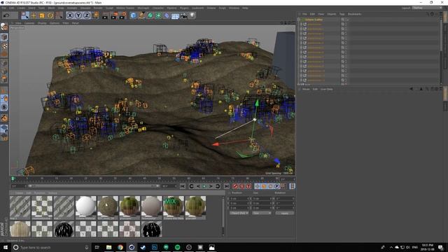 Creating plants using Megascans atlases in Cinema 4D and Octane [Part 2] смотреть онлайн