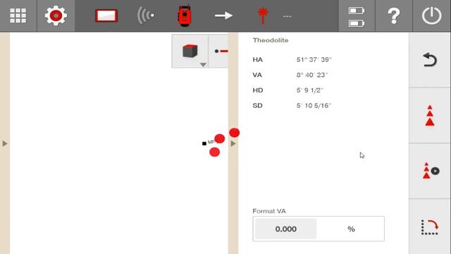 Hilti PLC 400 Tutorial - APPLICATION - Theodolite смотреть онлайн
