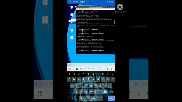 How to lock pdf , file , folder with kali Linux | with termux смотреть онлайн