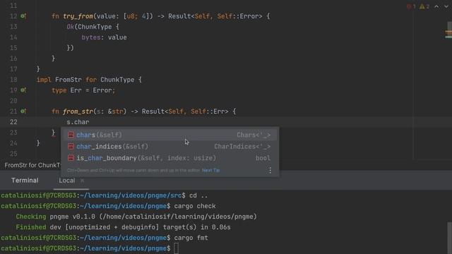 Hiding messages in PNG files with Rust - Part 1 смотреть онлайн