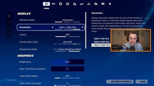 Fortnite Chapter 5 Settings Guide! - FPS Boost, Colorblind Modes, & More! смотреть онлайн